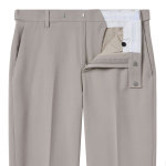 [Cooltandard] Straight Hidden Banding Slacks [Light Beige]