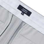 [Cooltandard] Straight Hidden Banding Slacks [Light Gray]