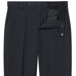 [Cooltandard] Straight Hidden Banding Slacks [Gray]