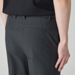 [Cooltandard] Straight Hidden Banding Slacks [Gray]