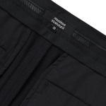 [Cooltandard] Straight Hidden Banding Slacks [Black]