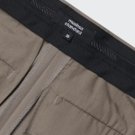 [Cooltandard] Relaxed Tapered Hidden Banding Crop Slacks [Dusty Beige]