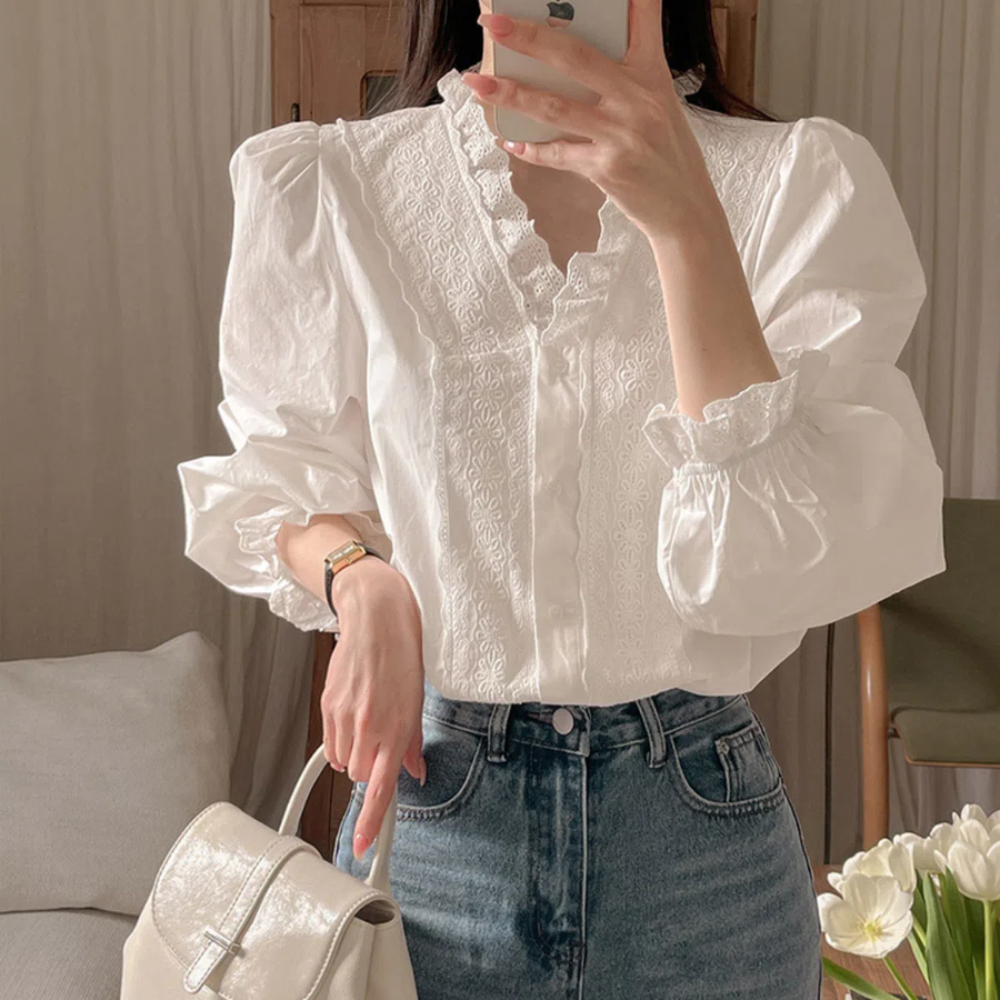 Sweet – блузка Frill Lace Blouse