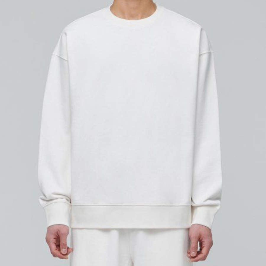 Musinsa Standard Heavyweight Oversized Sweatshirt – Cream