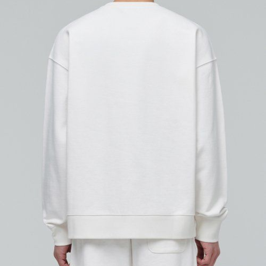 Musinsa Standard Heavyweight Oversized Sweatshirt – Cream