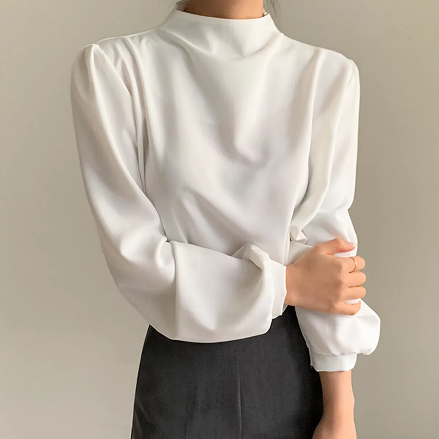 Elise – блузка Half Turtleneck Blouse