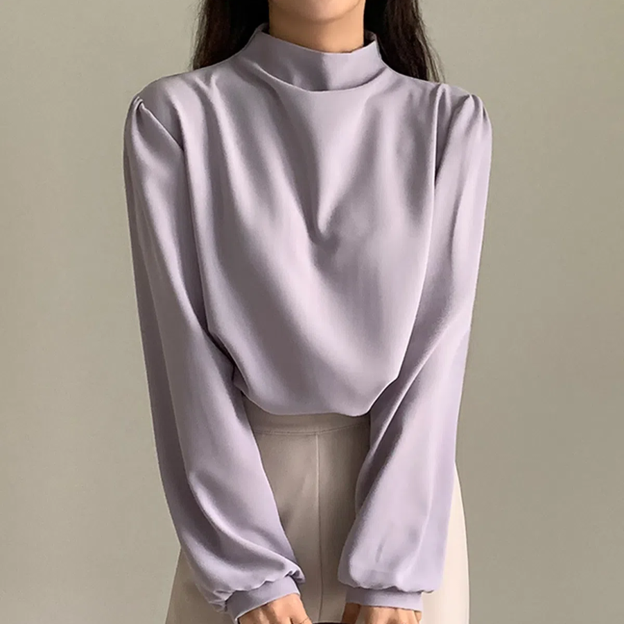 Elise – блузка Half Turtleneck Blouse