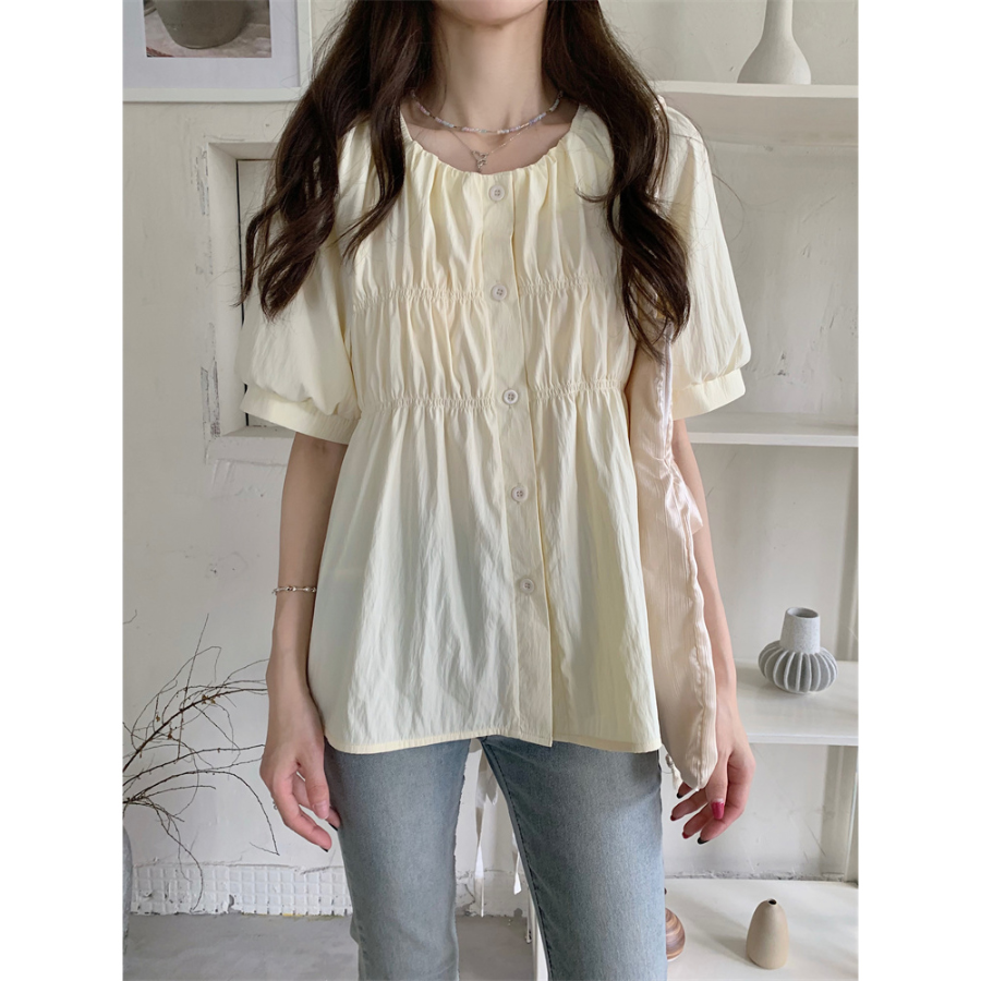 Blossom – блузка Shirring Short Sleeve Blouse