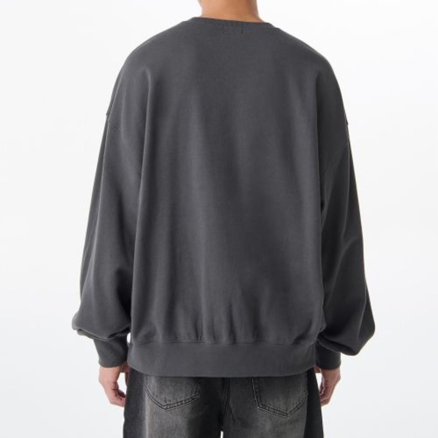 Musinsa Standard Loose Balloon Sweatshirt – Dark Grey