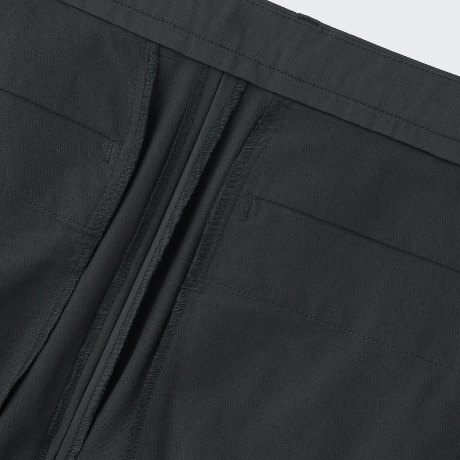 Sportive Straight Slacks [Gray]