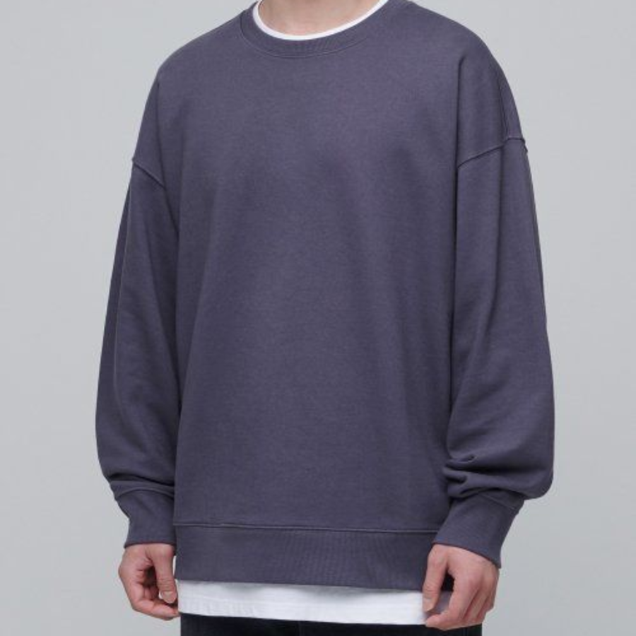 Musinsa Standard Oversized Sweatshirt – Purple Grey