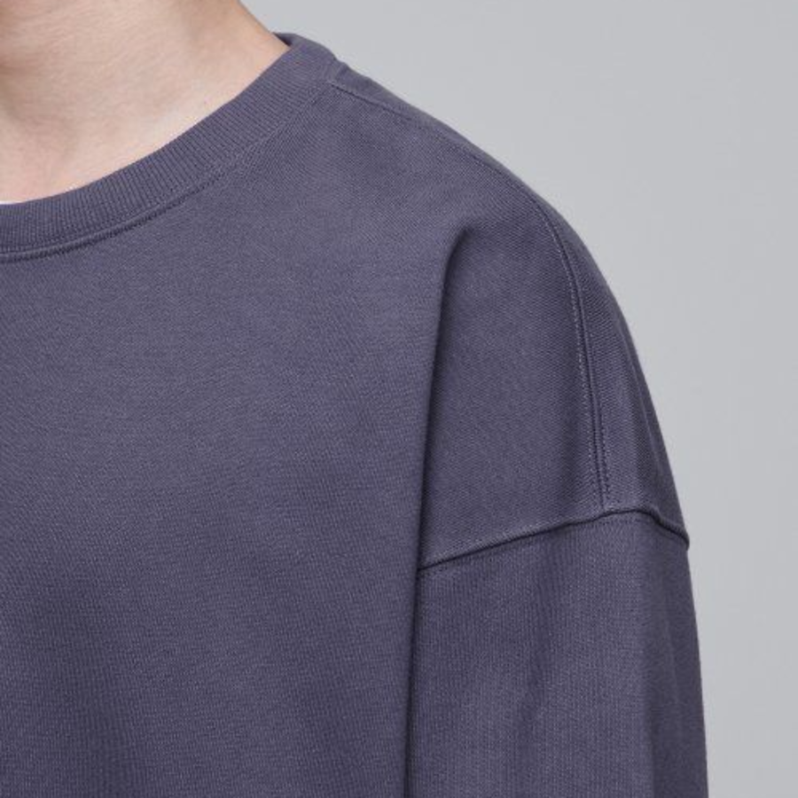 Musinsa Standard Oversized Sweatshirt – Purple Grey