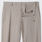 Sportive Slim Fit Slacks [Light Beige]