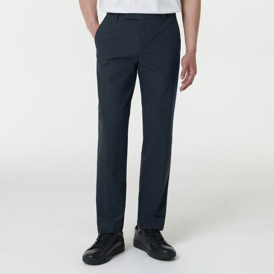Sportive Slim Fit Slacks [Navy]