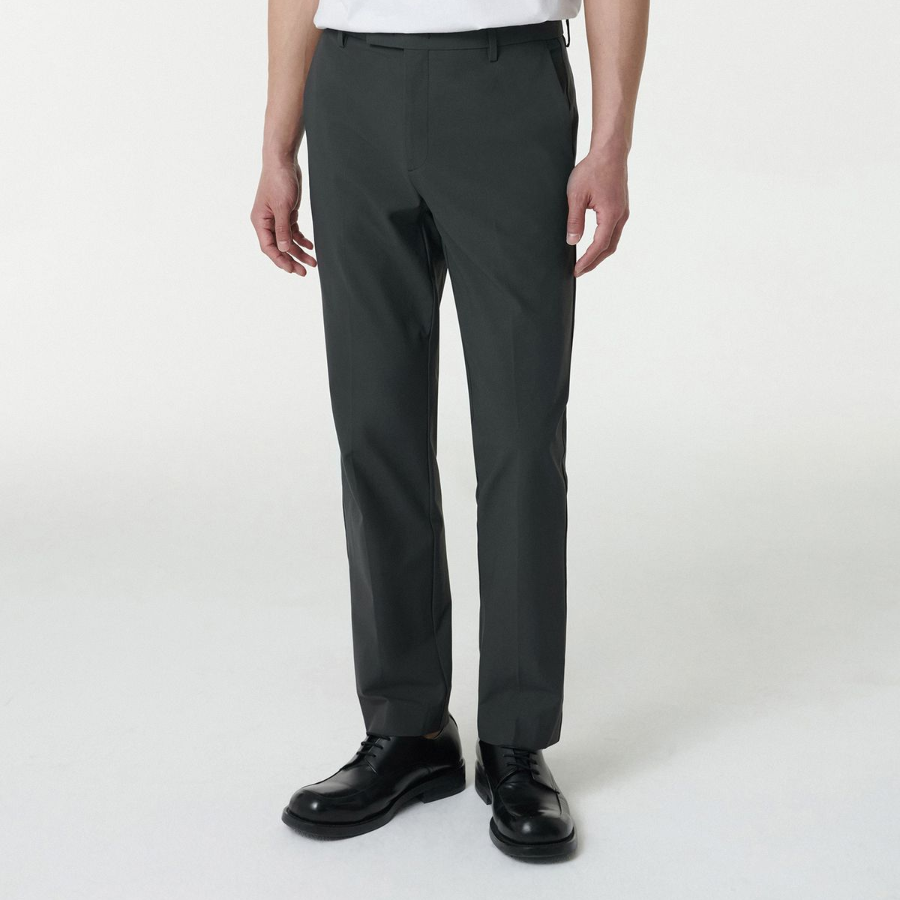 Sportive Slim Fit Slacks [Gray]