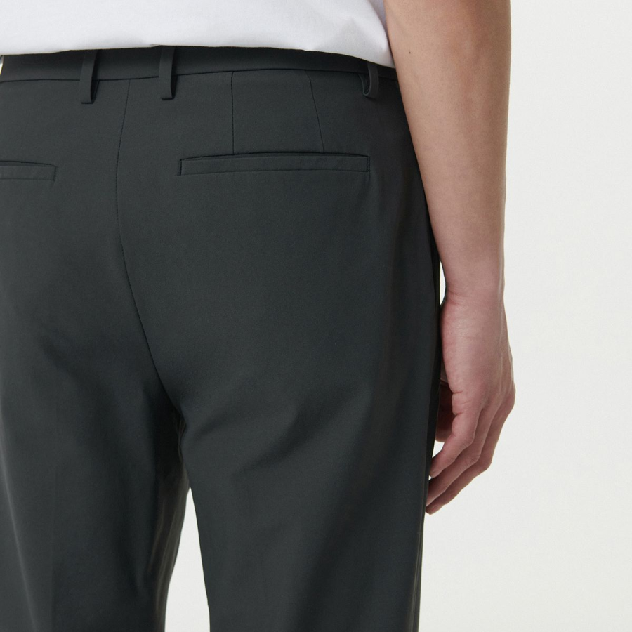 Sportive Slim Fit Slacks [Gray]