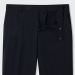 Sportive Slim Fit Slacks [Black]