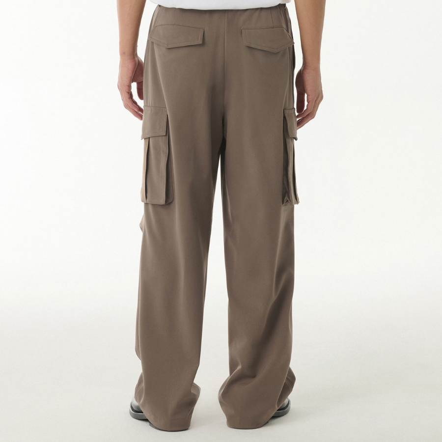 Parachute Banding Cargo Slacks [Dusty Beige]