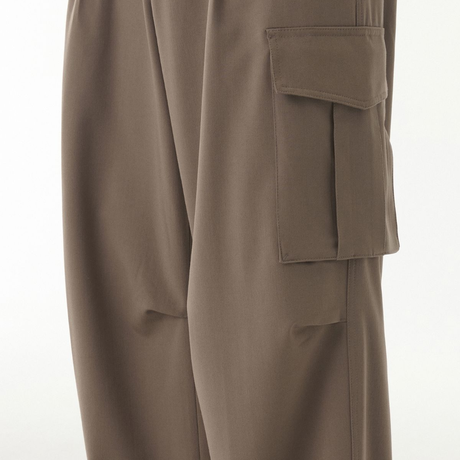 Parachute Banding Cargo Slacks [Dusty Beige]