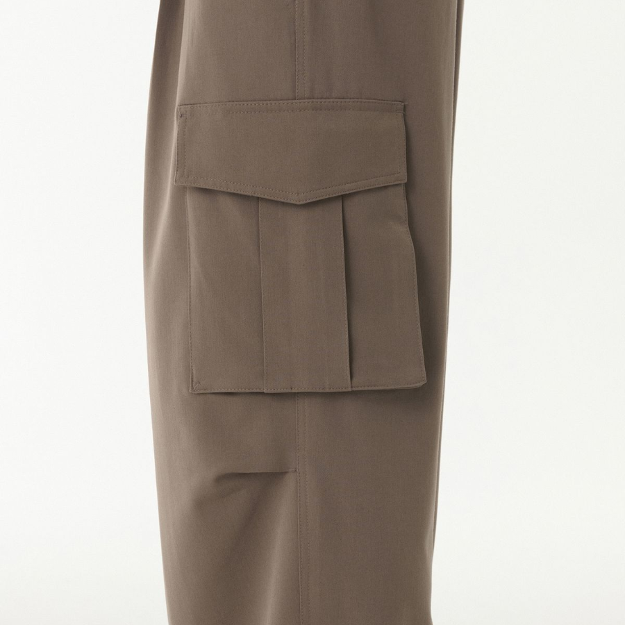 Parachute Banding Cargo Slacks [Dusty Beige]