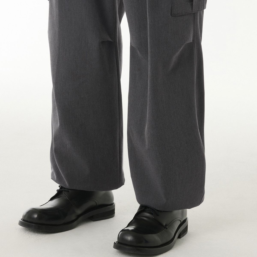 Parachute Banding Cargo Slacks [Medium Grey]