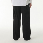 Parachute Banding Cargo Slacks [Black]
