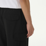 Parachute Banding Cargo Slacks [Black]