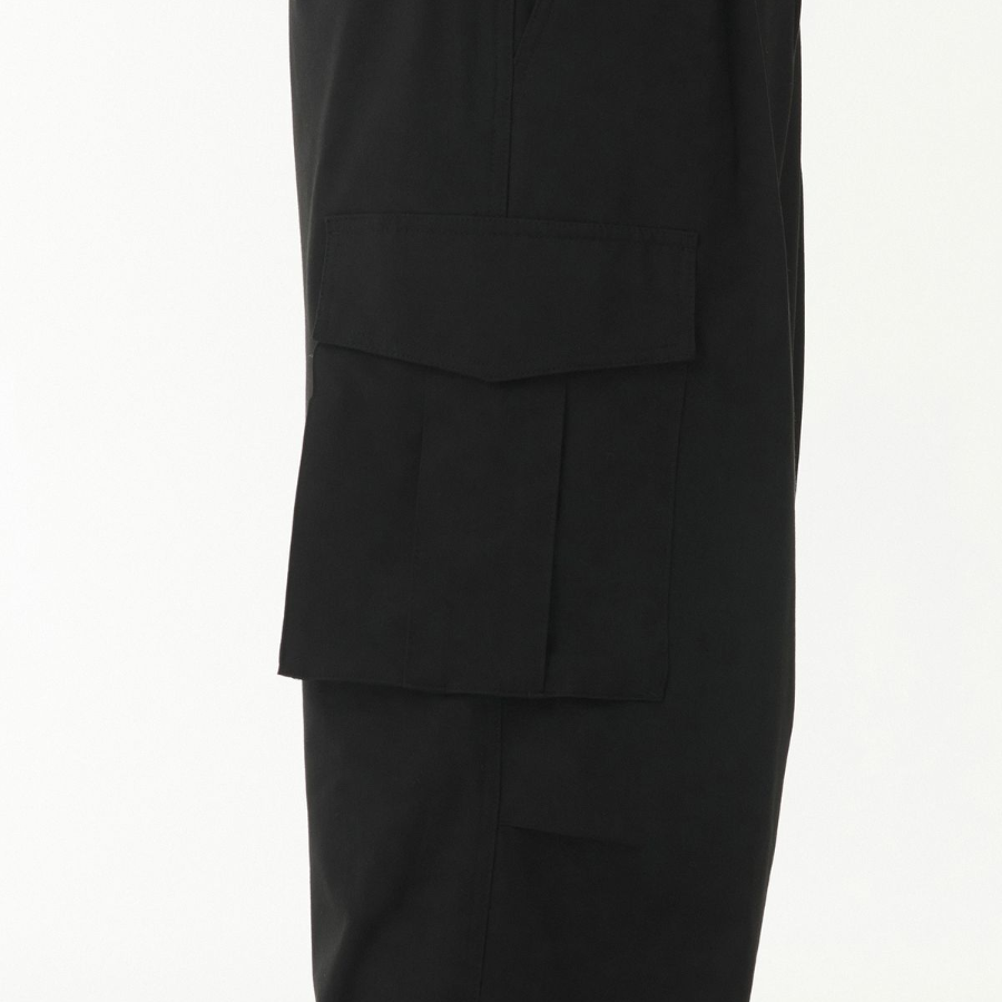 Parachute Banding Cargo Slacks [Black]