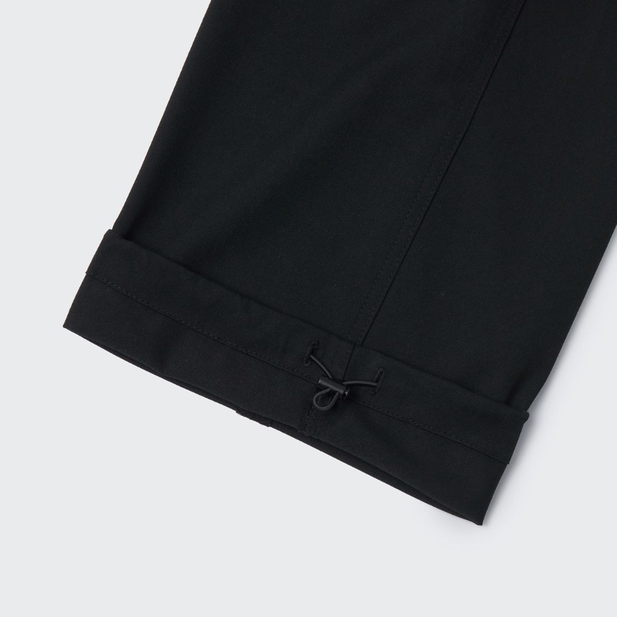 Parachute Banding Cargo Slacks [Black]