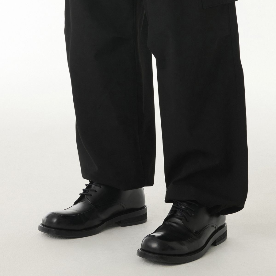 Parachute Banding Cargo Slacks [Black]