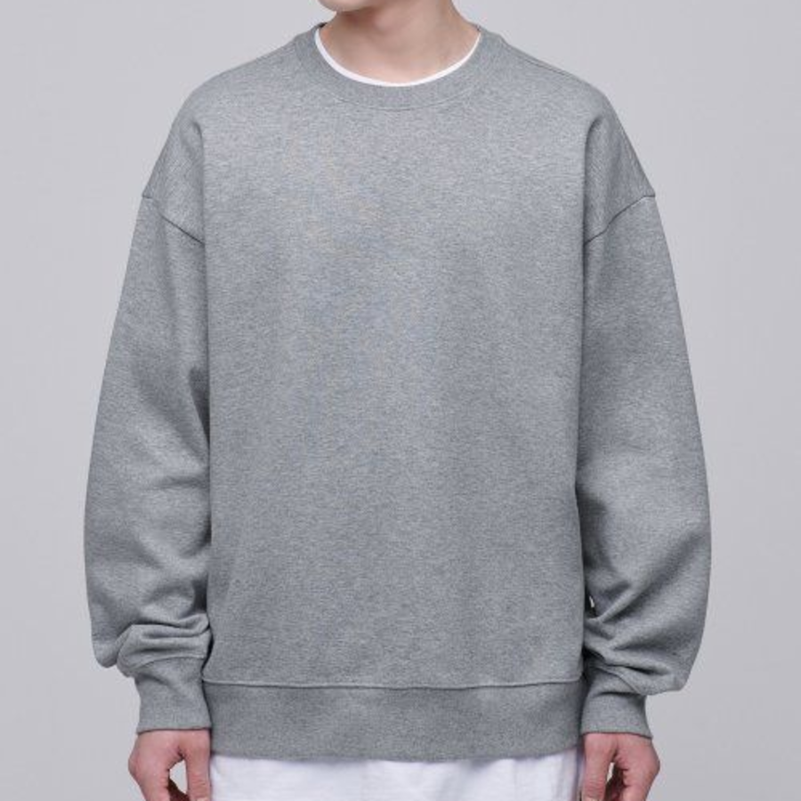 Musinsa Standard Flat Terry Oversized Sweatshirt – Grey