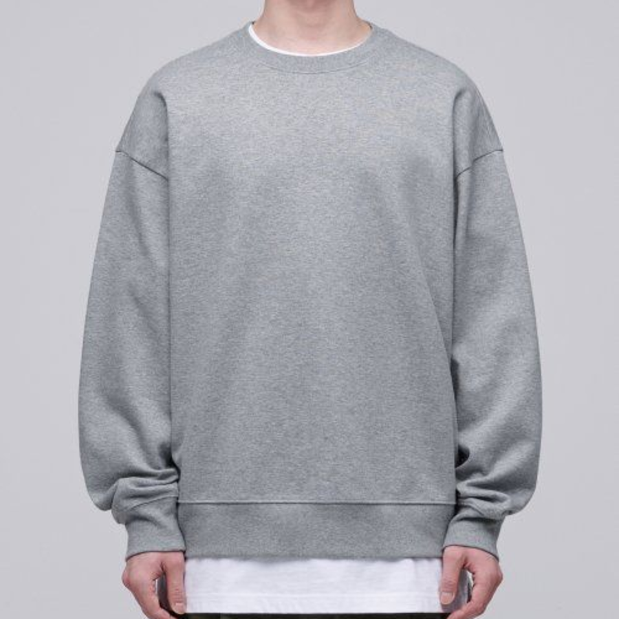Musinsa Standard Flat Terry Oversized Sweatshirt – Grey