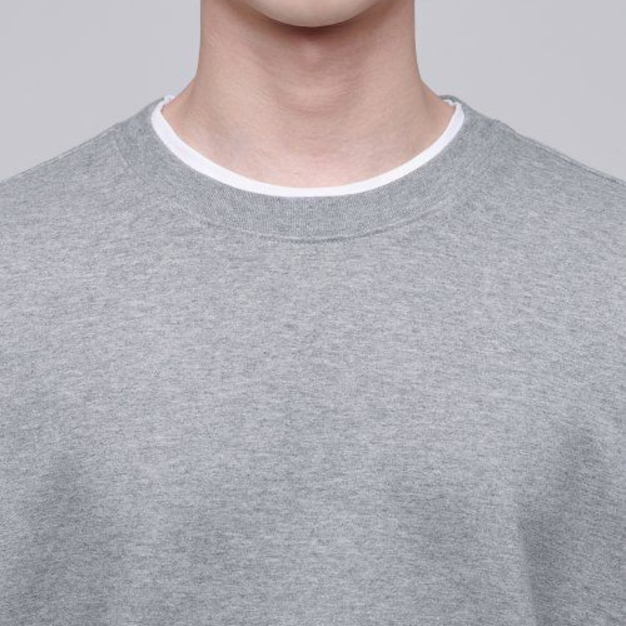 Musinsa Standard Flat Terry Oversized Sweatshirt – Grey