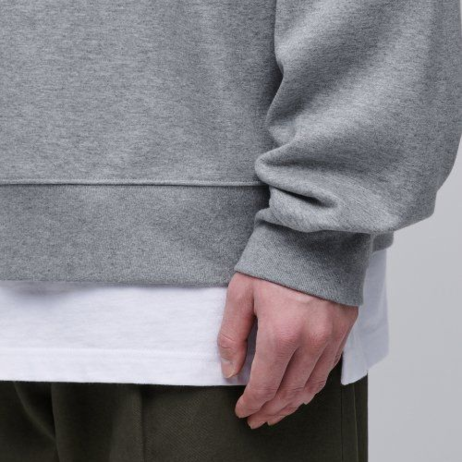 Musinsa Standard Flat Terry Oversized Sweatshirt – Grey