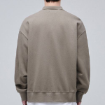 Musinsa Standard Oversized Collared Sweatshirt – Dusty Beige