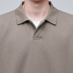 Musinsa Standard Oversized Collared Sweatshirt – Dusty Beige