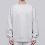 Musinsa Standard Brushed Sweatshirt – Light Grey