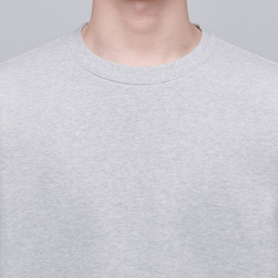 Musinsa Standard Brushed Sweatshirt – Light Grey