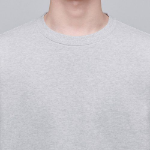 Musinsa Standard Brushed Sweatshirt – Light Grey