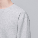Musinsa Standard Brushed Sweatshirt – Light Grey