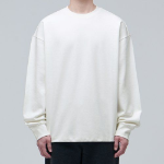 Musinsa Standard Flat Terry Oversized String Sweatshirt – Cream