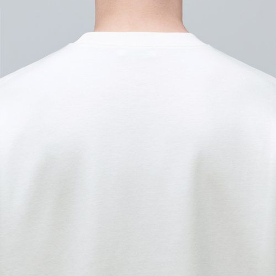 Musinsa Standard Flat Terry Oversized String Sweatshirt – Cream