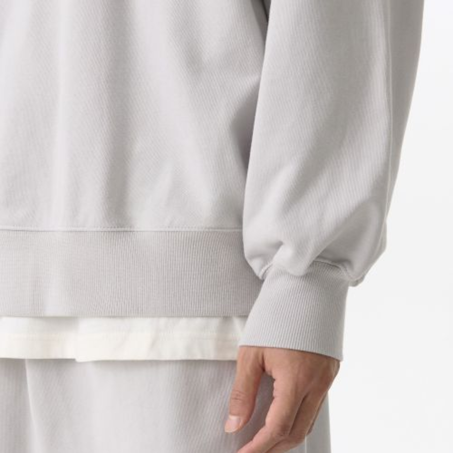 Musinsa Standard Loose Balloon Sweatshirt – Light Grey