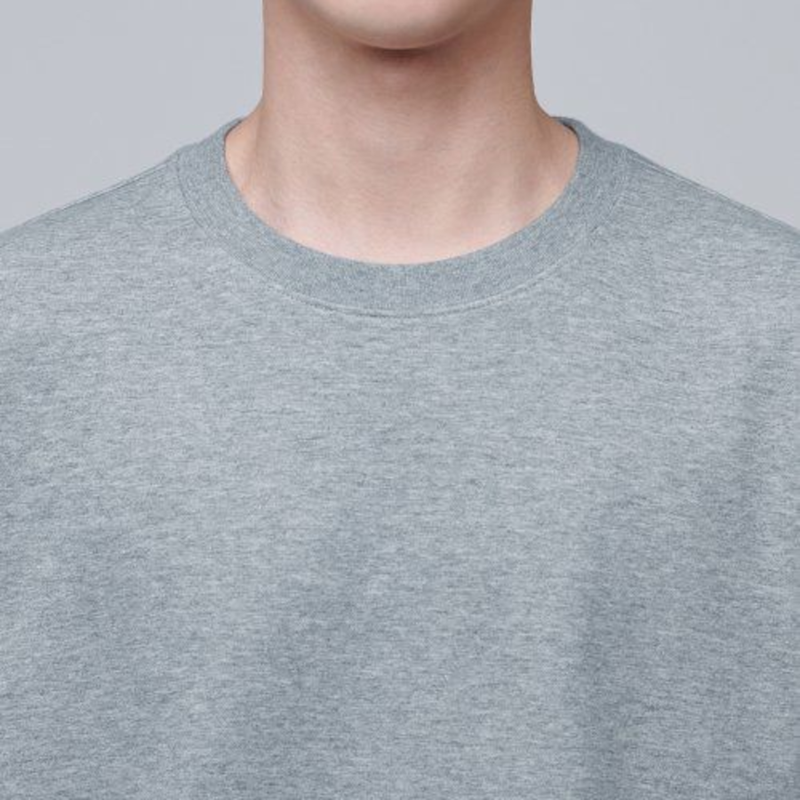 Musinsa Standard Flat Terry Oversized String Sweatshirt – Medium Grey