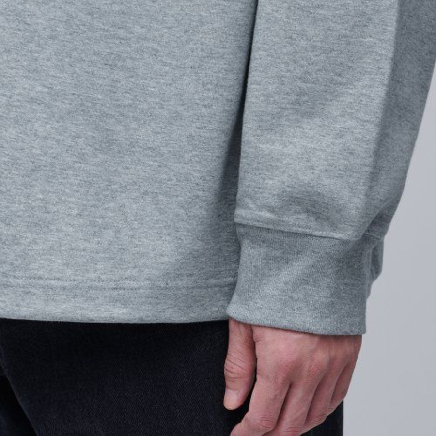 Musinsa Standard Flat Terry Oversized String Sweatshirt – Medium Grey