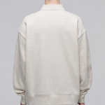 Musinsa Standard Oversized Collared Sweatshirt – Oatmeal