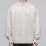 Musinsa Standard Oversized Collared Sweatshirt – Oatmeal