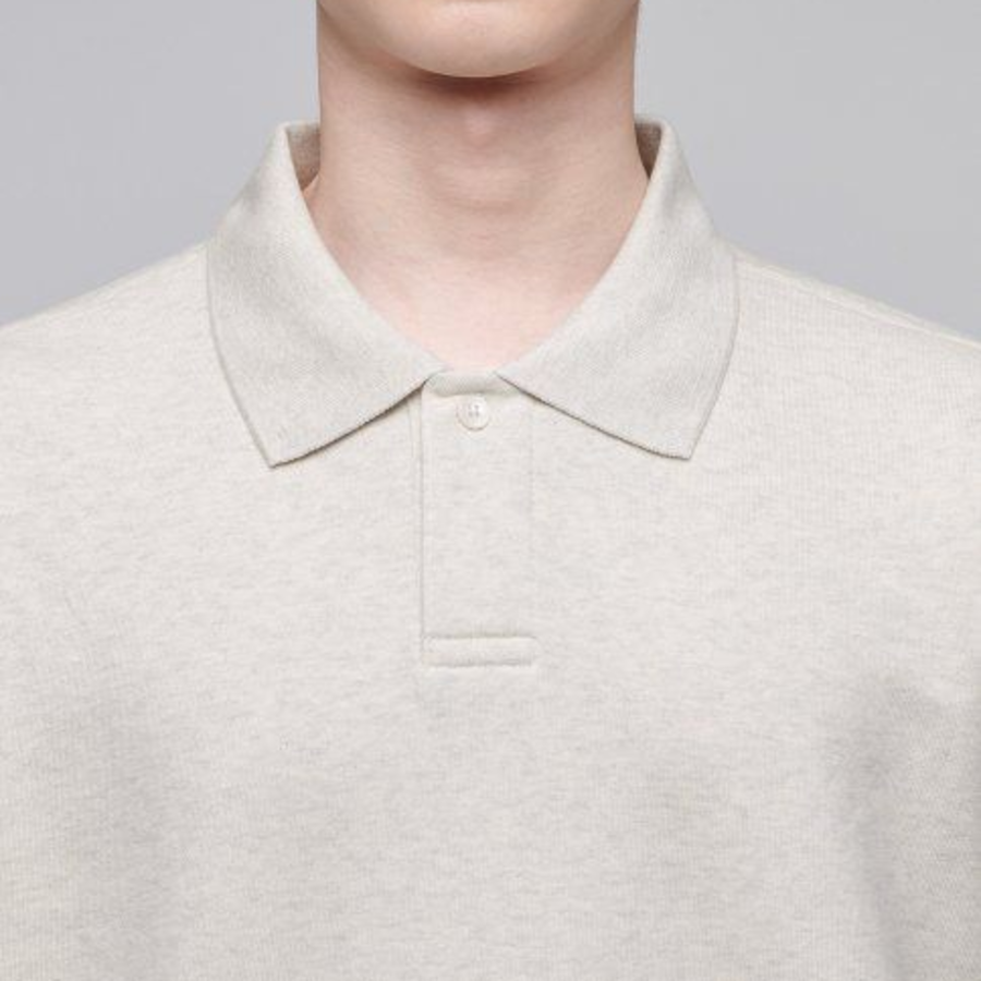 Musinsa Standard Oversized Collared Sweatshirt – Oatmeal