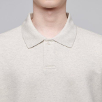 Musinsa Standard Oversized Collared Sweatshirt – Oatmeal