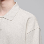Musinsa Standard Oversized Collared Sweatshirt – Oatmeal